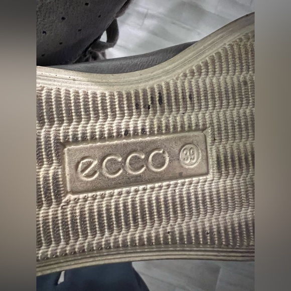 Ecco sneakers sz. 39 (7.5M) in grey/brown color - Picture 8 of 8